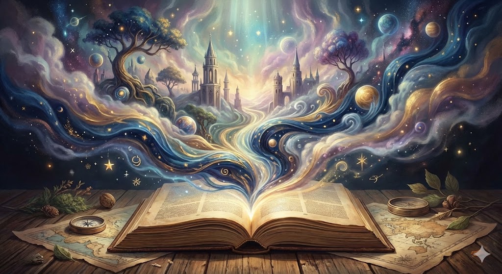 When Words Are Not Enough: How Visual Art Shapes Storytelling